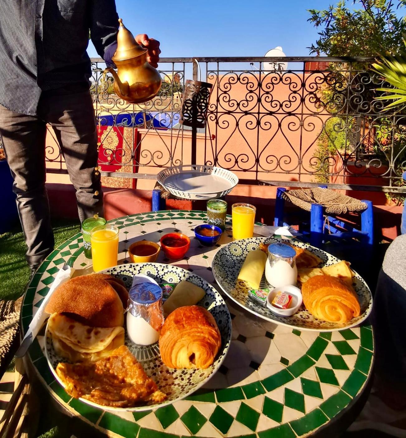 Riad Dar Tiflet マラケシュ エクステリア 写真